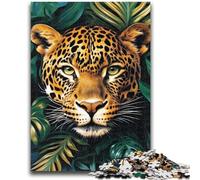 Jigsaws Puzzles 1000 Pieces for Teenagers Gifts Jungle Cheetah Help The Brain Exercise Addictive Toys to Cultivate Patience A Work of Art 26x38cm