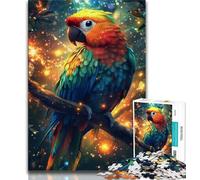 Jigsaws Puzzles 1000 Pieces for Teenagers Gifts Jungle Parrot Teenager Jigsaw,learning Educational for Is Ideal As A Gift for The Whole Family 38x26cm