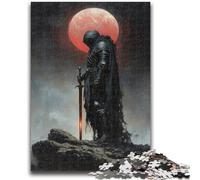 Jigsaws Puzzles 1000 Pieces for Teenagers Gifts Lone Knight 1000 Piece Jigsaw,Unique Birthday And Gifts for Age 14 Years Up (38x26cm)