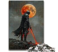 Jigsaws Puzzles 1000 Pieces for Teenagers Gifts Lone Knight Adult Puzzles,Decompressing Intellectual Educational Toy Perfect Decoration (50x75cm)