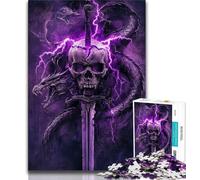 Jigsaws Puzzles 1000 Pieces for Teenagers Gifts Magic Dragon,Family Entertainment Toys Is Ideal As A Gift for The Whole Family 38x26cm