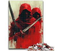 Jigsaws Puzzles 1000 Pieces for Teenagers Gifts Magic Ninja Knight Puzzles for Adults,Educational Games DIY Toys Great Gifts And Toys (50x75cm)