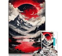 Jigsaws Puzzles 1000 Pieces for Teenagers Gifts Magical Mount Fuji Puzzles for Teenagers,Unique Birthday And Gifts for And Age 14 Years Up 38x26cm