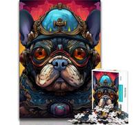 Jigsaws Puzzles 1000 Pieces for Teenagers Gifts Mechanical Bulldogs,Challenging To Complete But Fun And Humorous Birthday Present,Gifts,Wall Art 38X26CM