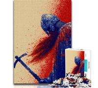 Jigsaws Puzzles 1000 Pieces for Teenagers Gifts Medieval Knights,Challenging Game for Is Ideal As A Gift for The Whole Family 38x52cm