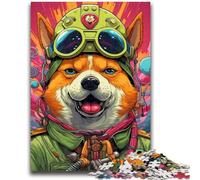 Jigsaws Puzzles 1000 Pieces for Teenagers Gifts Mutant Corgi 1000 Piece Puzzle,Educational Stress Relief Toy Gifts for Friends And Family (26x38cm)