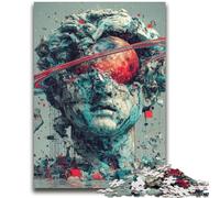 Jigsaws Puzzles 1000 Pieces for Teenagers Gifts Mysterious Sculpture Art for Age 14+ Quiz Game Fun at Home Activities, Birthday Present,Travel Gifts 50x75cm