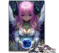 Jigsaws Puzzles 1000 Pieces for Teenagers Gifts Mysterious Witch 1000 Piece Puzzle,Educational Games Home Decoration Birthday Present, Gifts, Wall Art (75x50cm)