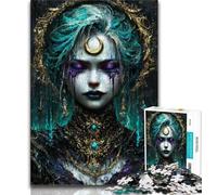 Jigsaws Puzzles 1000 Pieces for Teenagers Gifts Mystical Nature Spirit, Challenging To Complete But Fun And Humorous,is Ideal As Gifts for The Whole Family for Age 14+ 38x26cm