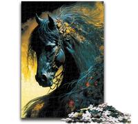 Jigsaws Puzzles 1000 Pieces for Teenagers Gifts Mythology Horse Relax Games Educational Game for Birthday, Chrismas for And Age 14 Years Up 26x38cm