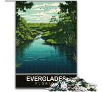 Jigsaws Puzzles 1000 Pieces for Teenagers Gifts Nature in Florida, Learning Educational Toys Unique Birthday And Gifts for Age 14+ 50x75cm
