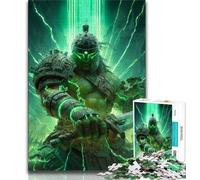 Jigsaws Puzzles 1000 Pieces for Teenagers Gifts Neon Warriors 1000 Pieces for Teenagers,for Challenging Toy Game And Family Play (size 75x50cm)