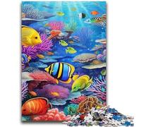 Jigsaws Puzzles 1000 Pieces for Teenagers Gifts Ocean World Puzzles,Quiz Game for Is Ideal As A Gift for The Whole Family (50x75cm)