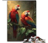 Jigsaws Puzzles 1000 Pieces for Teenagers Gifts Parrots And Linnets, Help The Brain Exercise Addictive Toys to Cultivate Patience Perfect Decoration (Size 50x75cm)