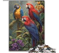 Jigsaws Puzzles 1000 Pieces for Teenagers Gifts Parrots And Linnets, Learning Educational Toys Family Games Unique Birthday And Gifts (size 26x38cm)