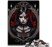 Jigsaws Puzzles 1000 Pieces for Teenagers Gifts Princess of Darkness Help The Brain Exercise Addictive Toys to Cultivate Patience A Work of Art 26x38cm
