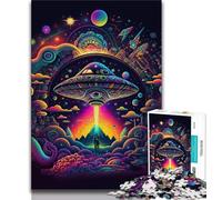 Jigsaws Puzzles 1000 Pieces for Teenagers Gifts Psychedelic Nature Puzzles,Game Toys Every Piece Is Unique - Challenging Family Fun Game (size 38x26cm)