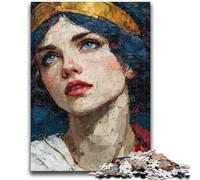 Jigsaws Puzzles 1000 Pieces for Teenagers Gifts Queen Help The Brain Exercise Addictive Toys to Cultivate Patience A Work of Art 50x75cm