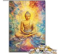 Jigsaws Puzzles 1000 Pieces for Teenagers Gifts Rainbow Buddha, Learning Educational for Is Ideal As A Gift for The Whole Family (Size 50x75cm)