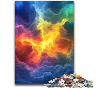 Jigsaws Puzzles 1000 Pieces for Teenagers Gifts Rainbow Lightning Teenager Jigsaw,Learning Educational Toys Family Games Unique Birthday And Gifts (75x50cm)