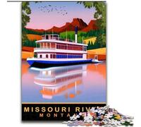 Jigsaws Puzzles 1000 Pieces for Teenagers Gifts River Tour for And from 14 Years And over Play Toys Because It Is Ideal As A Gift for The Whole Family (26x38cm) 1000pcs