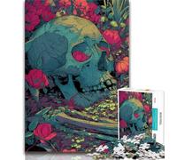 Jigsaws Puzzles 1000 Pieces for Teenagers Gifts Skeleton,Challenging To Complete But Fun And Humorous Birthday Present,Gifts,Wall Art (75x50cm)