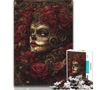 Jigsaws Puzzles 1000 Pieces for Teenagers Gifts Skeleton Queen 1000 Piece Puzzle,Educational Stress Relief Toy Gifts for Friends And Family 26x38cm