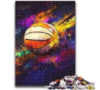 Jigsaws Puzzles 1000 Pieces for Teenagers Gifts Smoke Volleyball Teenager Jigsaw,Vibrant And Unique Design Relaxing & Challenging Puzzle Experience (38x26cm)