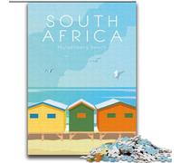 Jigsaws Puzzles 1000 Pieces for Teenagers Gifts South Africa Challenging To Complete But Fun And Humorous with Matching Poster And Trivia Sheet (38x52cm) 1000pcs