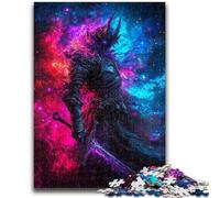 Jigsaws Puzzles 1000 Pieces for Teenagers Gifts Space Warrior for Educational Game Challenge Toy Birthday Present, Gifts 26x38cm
