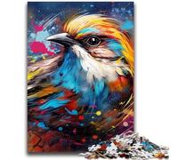 Jigsaws Puzzles 1000 Pieces for Teenagers Gifts Sparrow Puzzles,Quiz Game for Is Ideal As A Gift for The Whole Family (26x38cm)