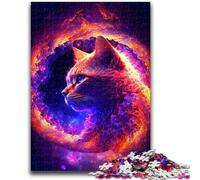 Jigsaws Puzzles 1000 Pieces for Teenagers Gifts Spiral Cat Nebula Suitable for Ages 14 And Up Family Games Deal As Gifts for The Whole Family 50x75cm