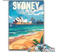 Jigsaws Puzzles 1000 Pieces for Teenagers Gifts Sydney Australia, Analysis And Logic with Fully Interlocking Randomly Shaped Pieces for And Age 14 Years Up 75x100cm