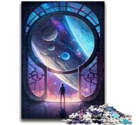 Jigsaws Puzzles 1000 Pieces for Teenagers Gifts The Door to The Unknown Suitable for Ages 14 And Up Family Games Deal As Gifts for The Whole Family 50x75cm