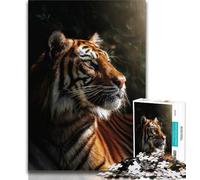 Jigsaws Puzzles 1000 Pieces for Teenagers Gifts Tiger Adult Jigsaw,Family Educational Games Home Decoration Gift (size 75x50cm)