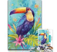 Jigsaws Puzzles 1000 Pieces for Teenagers Gifts Toucan Puzzles for Adults,Educational Games DIY Toys Great Gifts And Toys 75x50cm