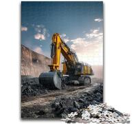 Jigsaws Puzzles 1000 Pieces for Teenagers Gifts Truck Excavator Teenager Jigsaw,Stress Reliever Staycation Kill Time Home Decoration Toys (38x26cm)