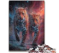 Jigsaws Puzzles 1000 Pieces for Teenagers Gifts Two Leopards 1000 Piece Puzzle,Perfect for Game Nights, Colorful Toy for Home Gift (75x50cm)