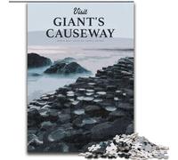 Jigsaws Puzzles 1000 Pieces for Teenagers Gifts Visit The Giants Causeway, for 14+ For Family Fun & Game Night Artists' Collection, Fine Arts 50x75cm