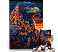 Jigsaws Puzzles 2000 Piece For Adults teenagers Eagle Art Series Style~ Made of cardboard Suitable for ages 14 and up Educational Learning Toys Family Games Birthday present。size:70x100cm