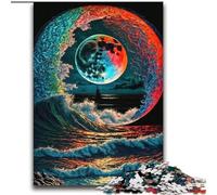 Jigsaws Puzzles 2000 Pieces for Adults Gifts Colorful Waves Challenging Game Gifts for Is Ideal As A Gift for The Whole Family 70x100cm