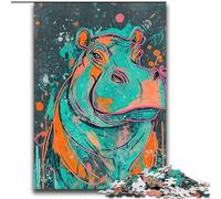 Jigsaws Puzzles 2000 Pieces for Adults Gifts Fantasy Hippo for Age 14+ Educational Games For Adults And Teenagers Artwork Gift 70x100cm