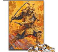 Jigsaws Puzzles 2000 Pieces for Adults Gifts Japanese Golden Ninja for Age 14 Years And over Decompressing Intellectual Educational Toy Great Gift 70x100cm