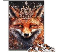 Jigsaws Puzzles 2000 Pieces for Adults Gifts Mysterious Fox,Challenging Game And Family Play with Fully Interlocking Randomly Shaped Pieces 70X100cm