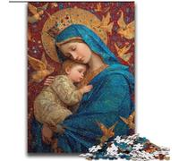 Jigsaws Puzzles 2000 Pieces for Adults Gifts Portrait of Mary The Mother for Age 14 Years And over Decompressing Intellectual Educational Toy Great Gift 70x100cm