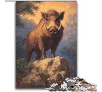 Jigsaws Puzzles 2000 Pieces for Adults Gifts Wild Boar for Age 14+ Educational Games For Adults And Teenagers Artwork Gift 70x100cm