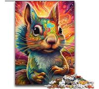 Jigsaws Puzzles 2000 Pieces for Teenagers Gifts Art Cute Squirrel,Challenging Game Toys Wall Decoration Unique Birthday And Xmas Gifts 70X100cm