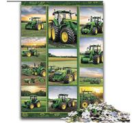 Jigsaws Puzzles 2000 Pieces for Teenagers Gifts Farm Equipment Tractor Collage Difficult Hard Gifts for Friends And Family Suitable for And 14 70x100cm