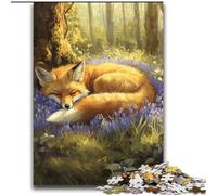 Jigsaws Puzzles 2000 Pieces for Teenagers Gifts Forest Fox,Toys Educational Games Stress Relieving Artists Collection,Fine Art 70X100cm