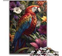 Jigsaws Puzzles 2000 Pieces for Teenagers Gifts Jungle Parrot,Stress Reliever Difficult Challenge Is Ideal As Gifts for The Whole Family 70X100cm